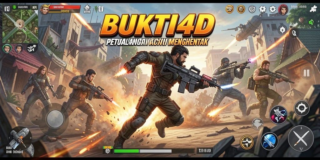 Gameplay seru BUKTI4D dengan karakter yang beraksi.