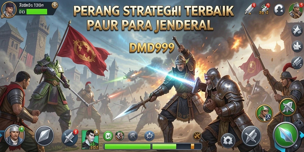 Tampilan gameplay DMD999 yang penuh aksi dan strategi mendebarkan.