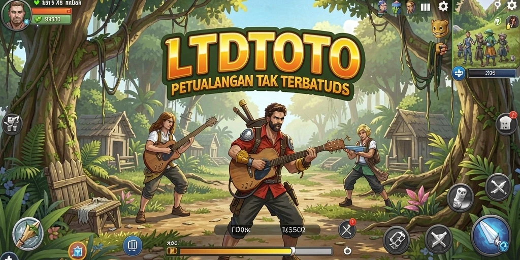 Tampilan luar biasa dari dunia terbuka LTDTOTO dengan keindahan alam yang menakjubkan.