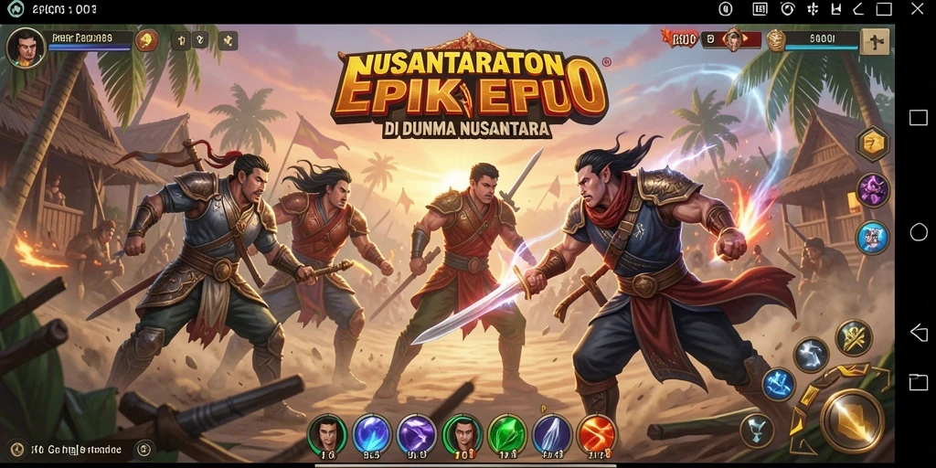 Gameplay menarik dalam pertarungan NUSANTARATOTO yang penuh aksi.