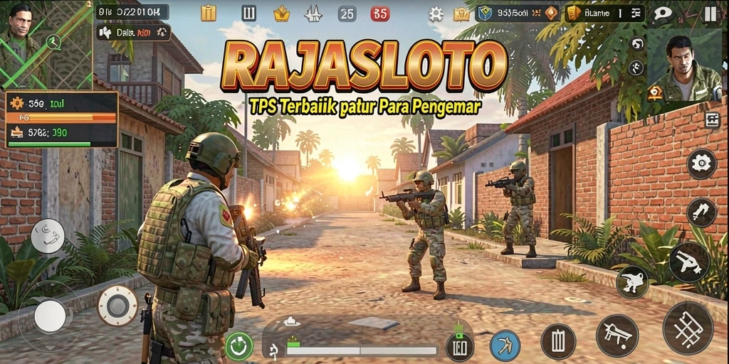 Screenshot utama RAJASLOTO menampilkan gameplay mendebarkan dengan grafis menawan.