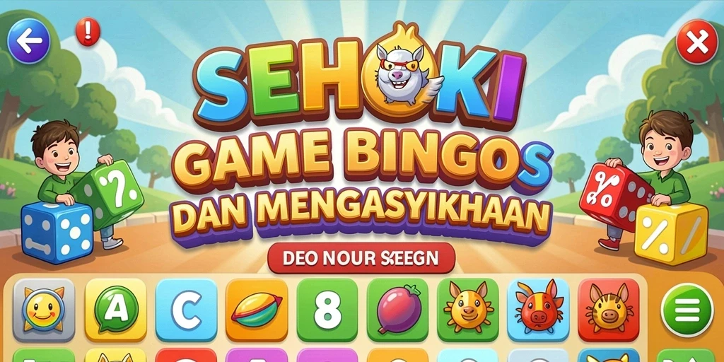 Screenshot gameplay SEHOKI yang menampilkan momen seru bermain Bingo.