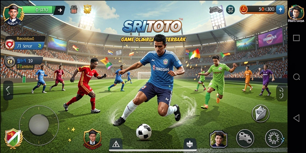 Gameplay SRITOTO yang mendebarkan dalam aksi olahraga.