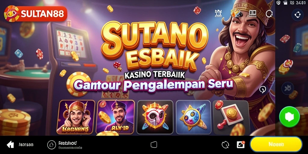 Tampilan menarik dari gameplay Kasino SULTAN88 yang menegangkan.