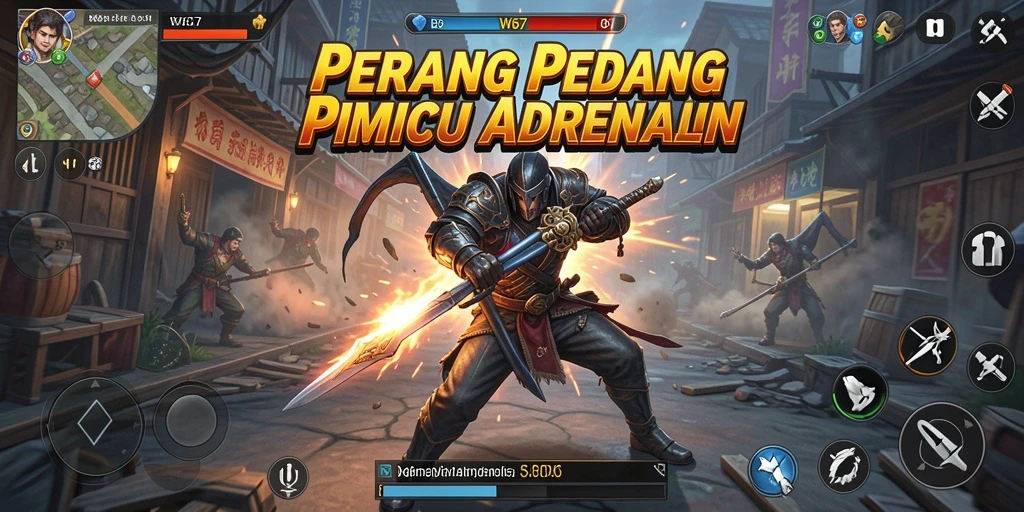 Screenshot utama W67 menampilkan aksi menembak yang mendebarkan dari gameplay TPS.